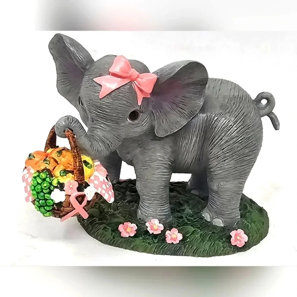 Trunk Full Of Hope Collection Elephant  Figurine "A Ton Of Support" #1239A